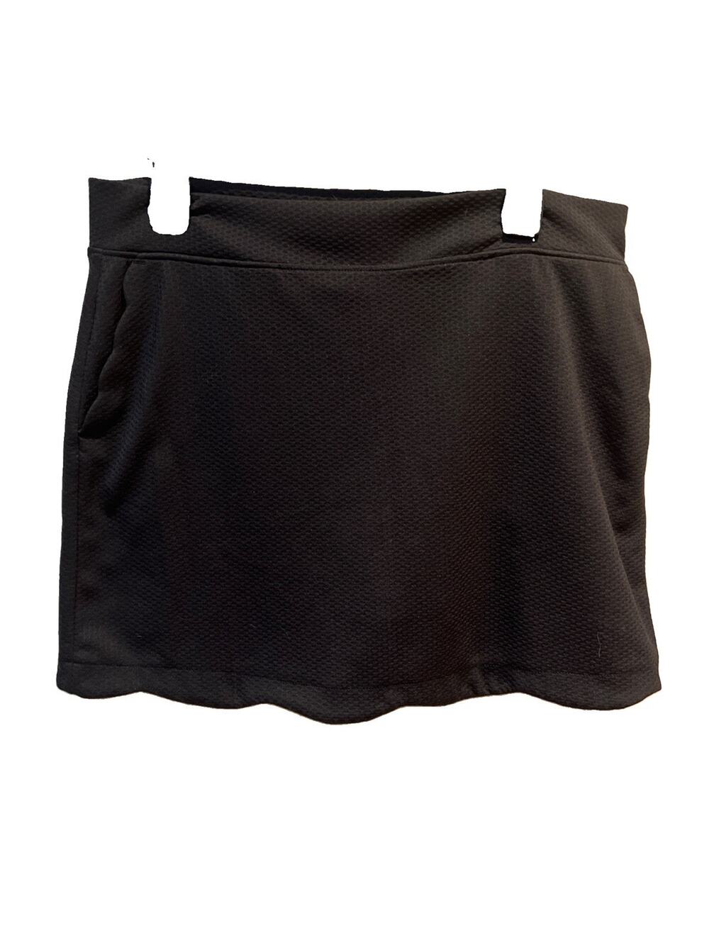 Pebble Beach Dry-Luxe Black Golf Skort Women’s MEDIUM Performance Tennis Pickleb